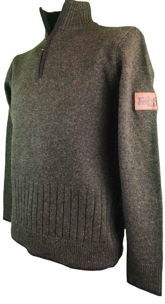 KOS FASHION Férfi Muflon Pulóver