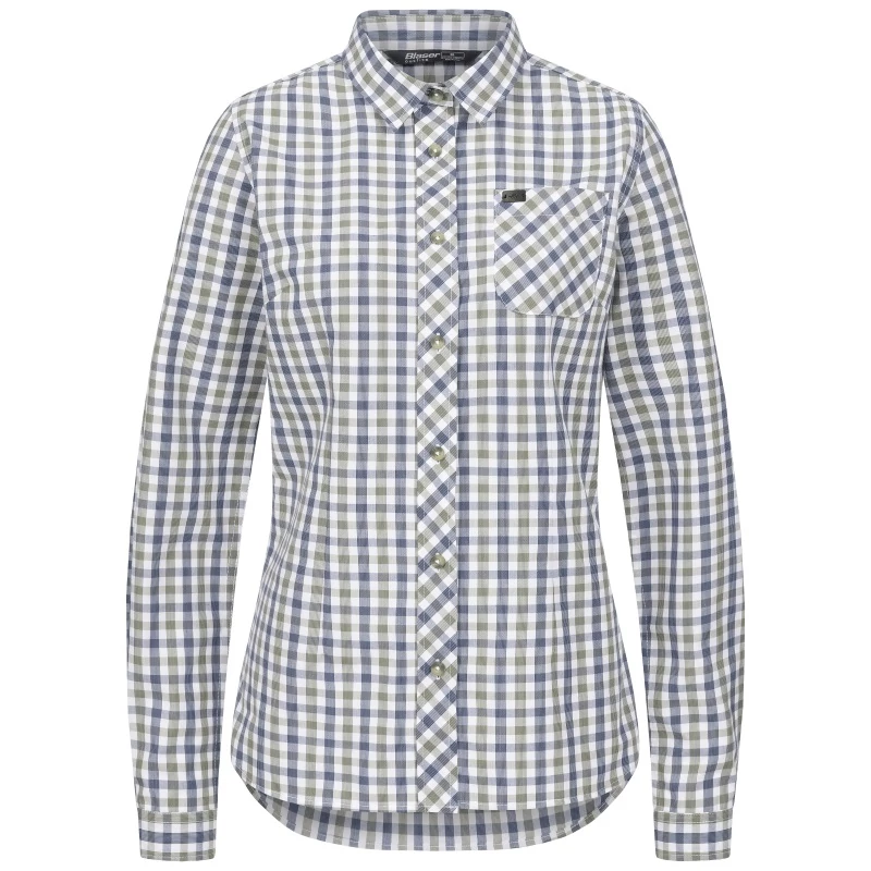 BLASER Női Bluse Juna Olive/Blue